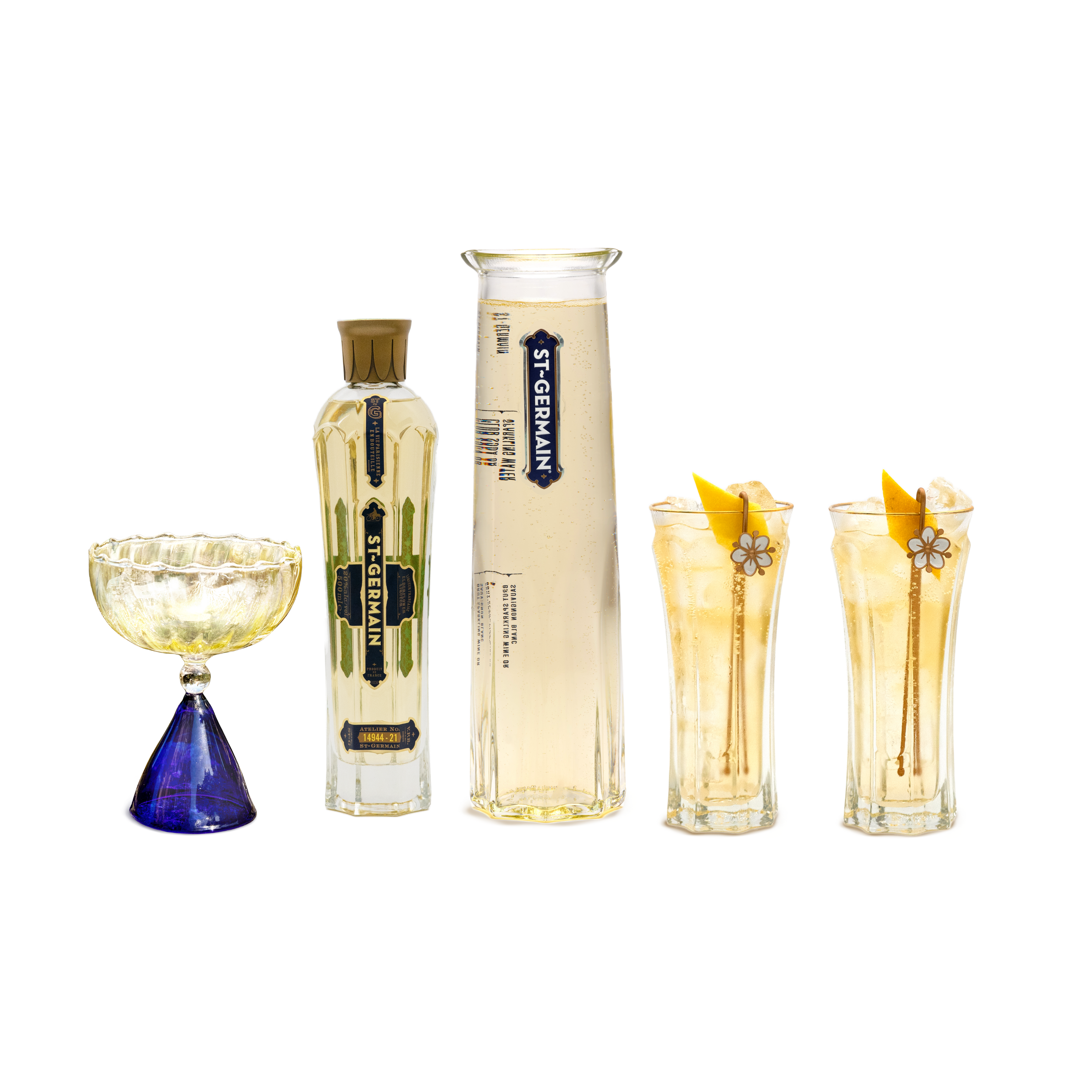 Coffret Liqueur St-Germain & 2 Verres St-Germain – Cocktails & Cie