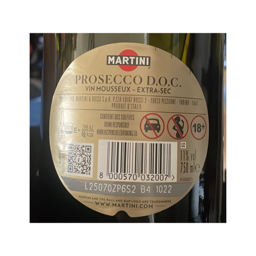 Martini Prosecco - Édition 2025