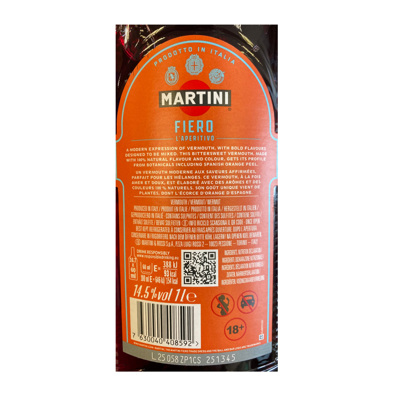 Martini Fiero - Édition 2025
