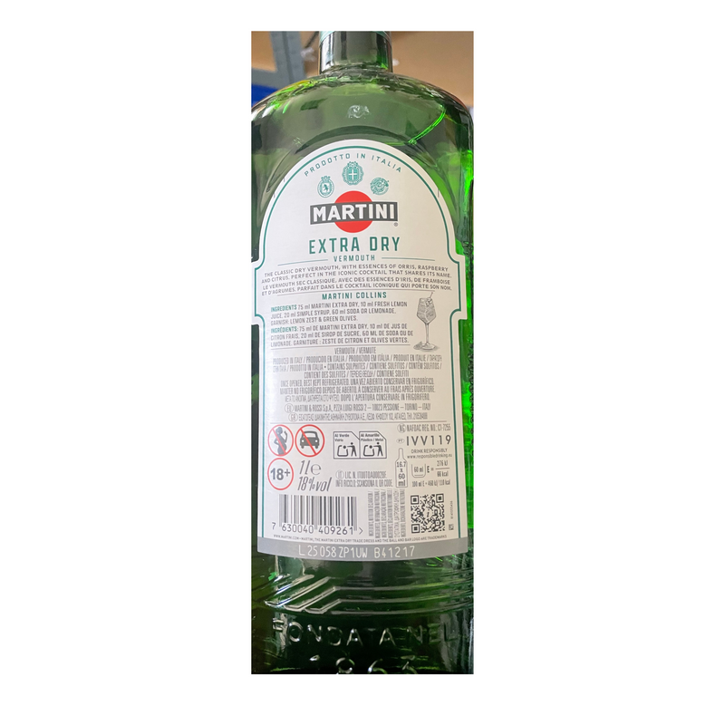 Martini Extra Dry - Édition 2025