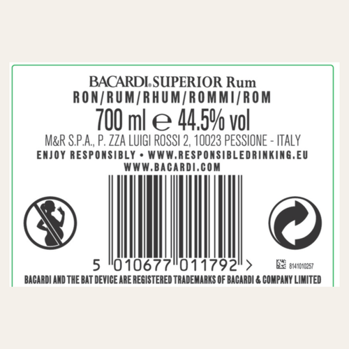 Bacardi Superior Heritage