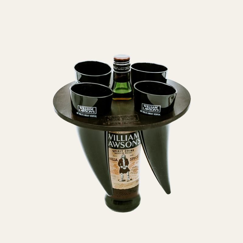Support Verre & Bouteille William Lawson's