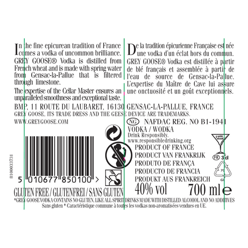 Kit Grey Goose Original & 2 Verres