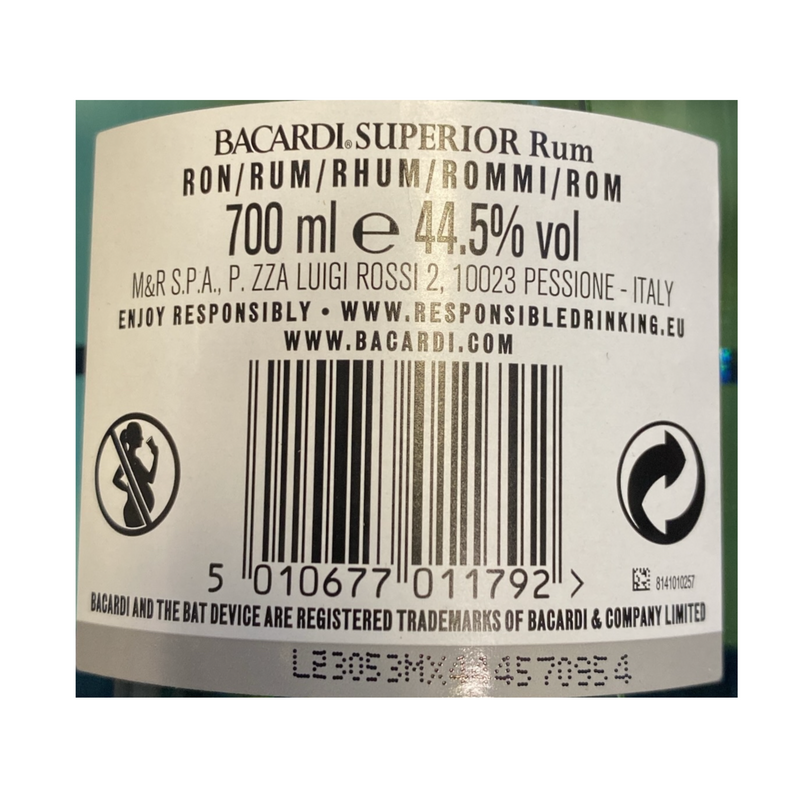Bacardi Superior Heritage