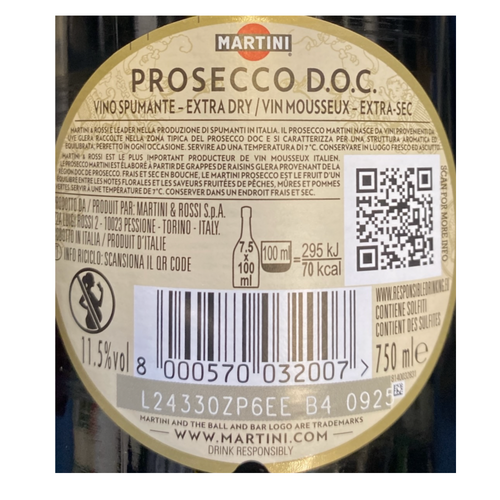 Martini Prosecco