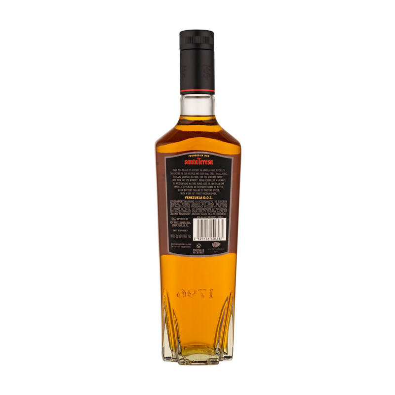 Santa Teresa Gran Reserva <br> Rhum brun vénézuelien d'exception <br> <I>70cl</I>