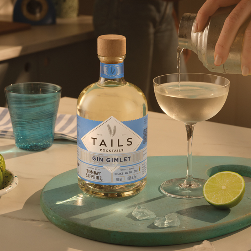 Tails - Gin Gimlet - cocktail pret à servir