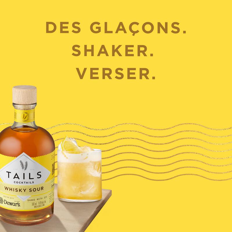 Tails - Whisky Sour - cocktail prêt à servir