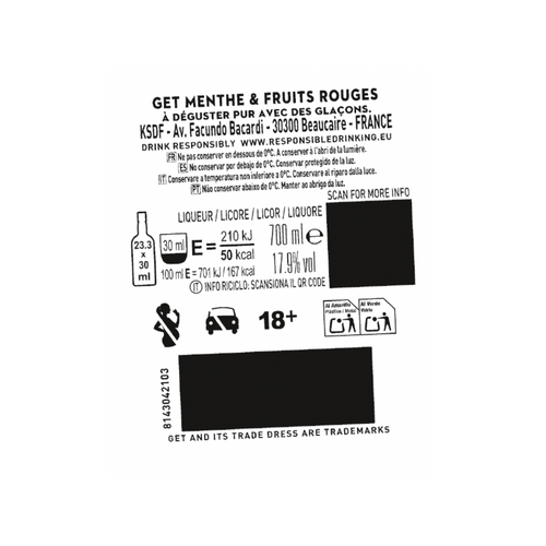 GET Menthe & Fruits Rouges