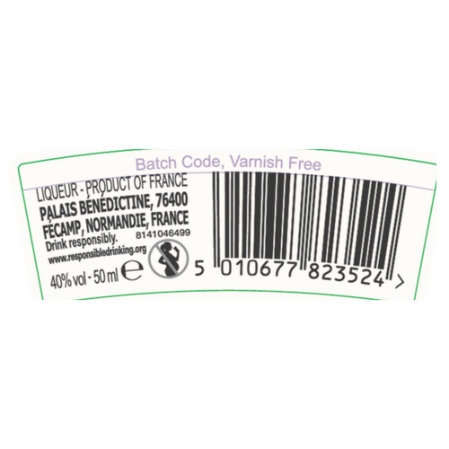Miniature Bénédictine 5cl