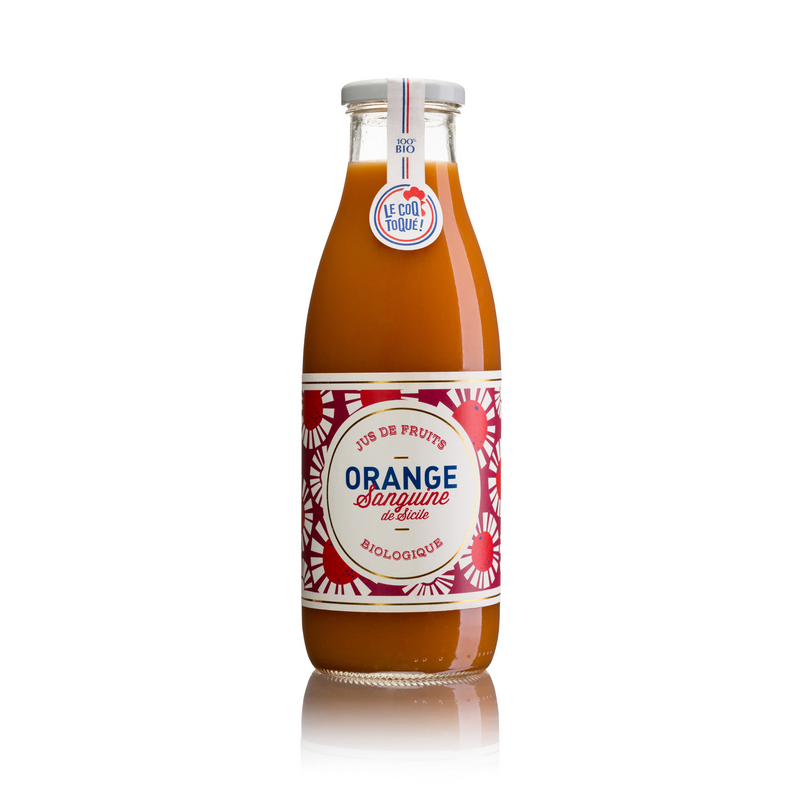 Jus d'Orange Sanguine de Sicile Bio <br> 75cl