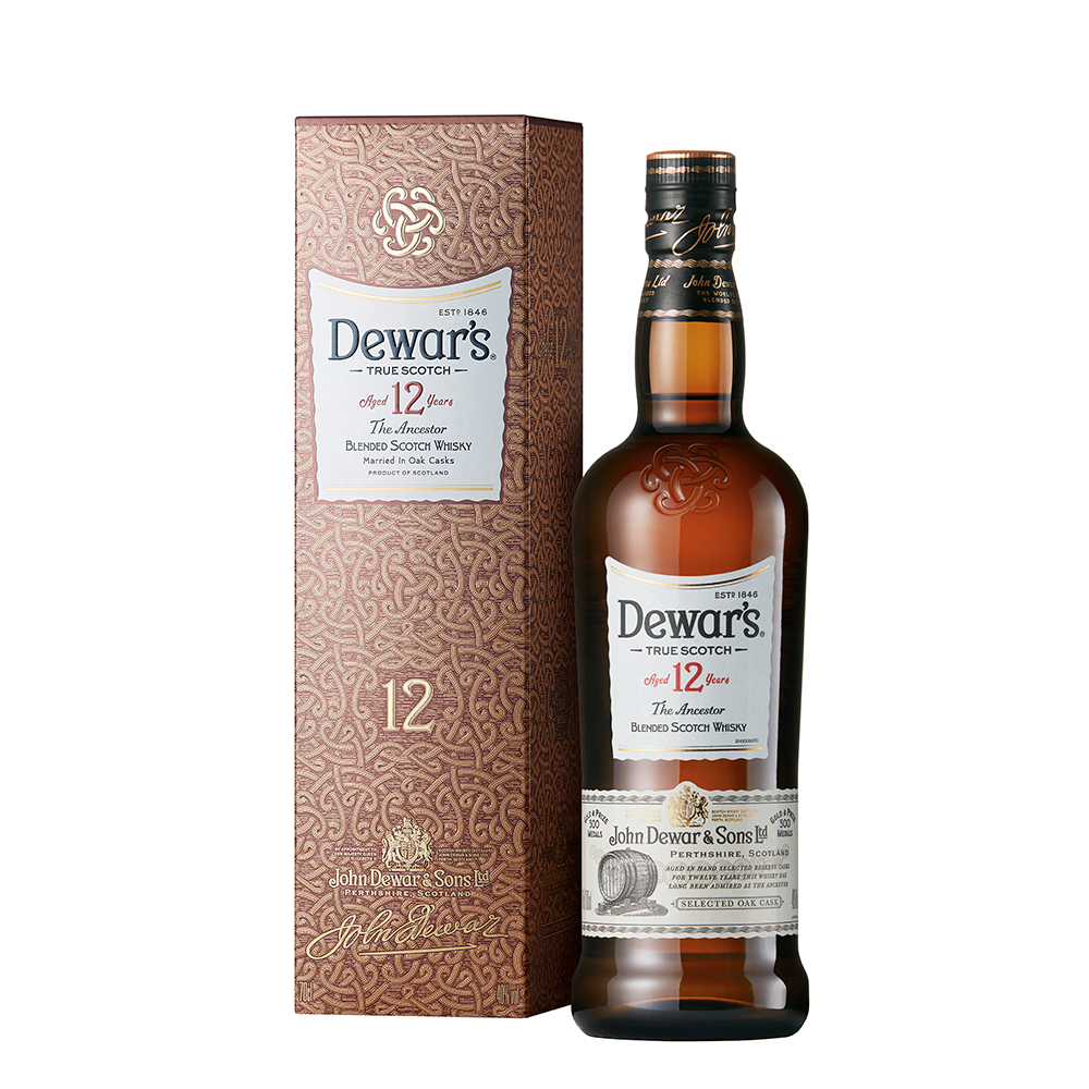 Dewar's whisky écossais 12 ans d'âge 