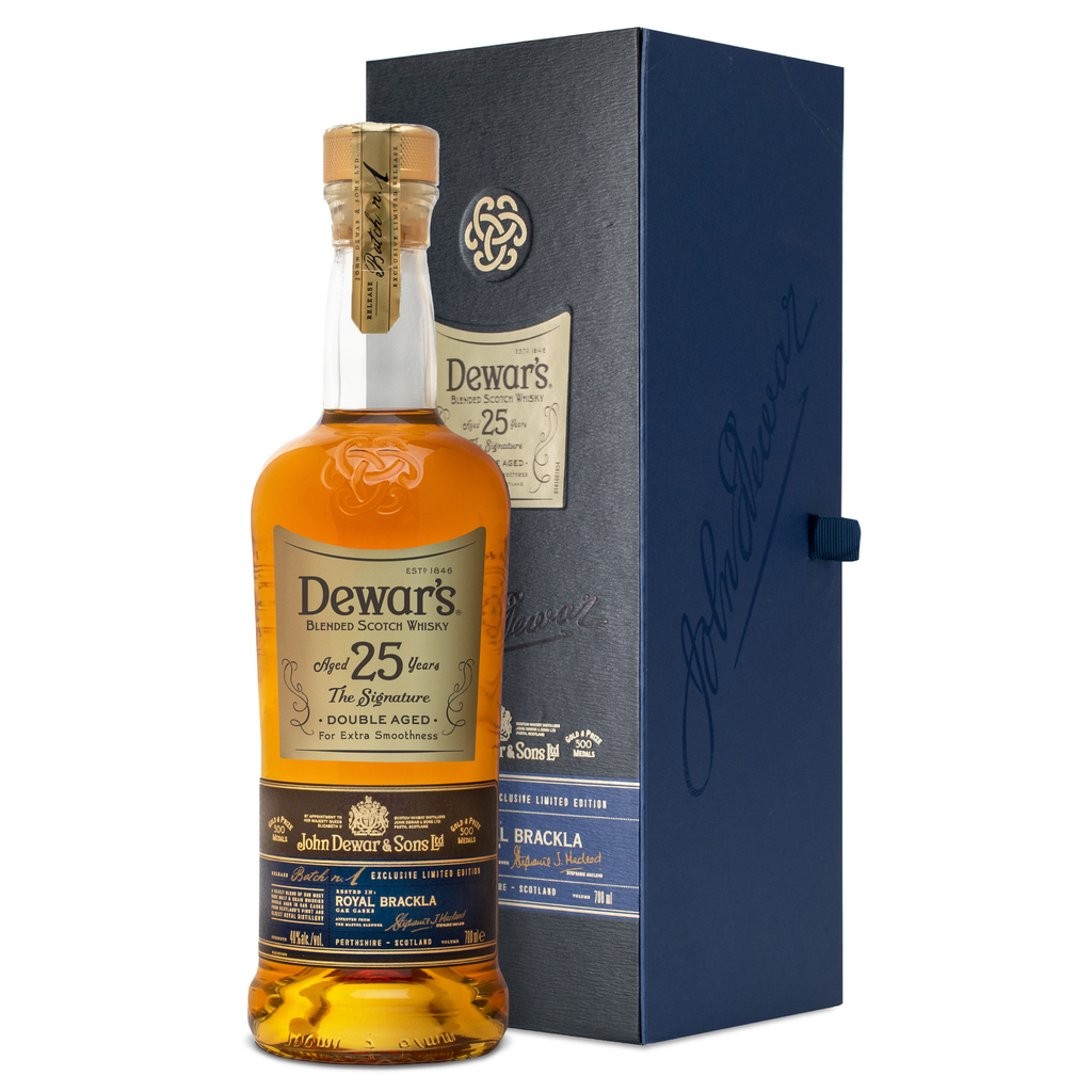 Dewar's Signature whisky écossais 25 ans d'âge