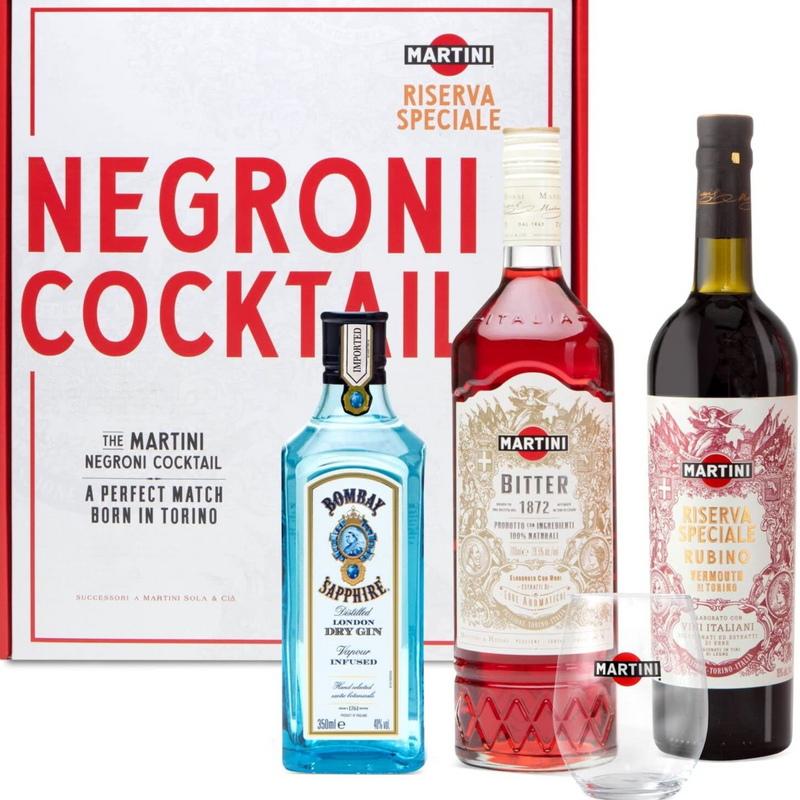 Coffret cadeau cocktail Negroni MARTINI