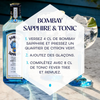 Coffret cadeau cocktail Bombay Sapphire & Tonic 