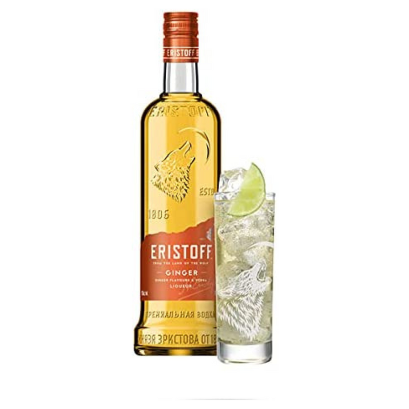 Eristoff Ginger - vodka aromatisée au gingembre 