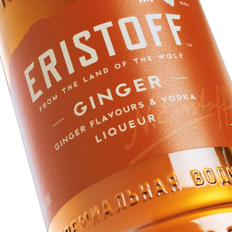 Eristoff Ginger - vodka aromatisée au gingembre 