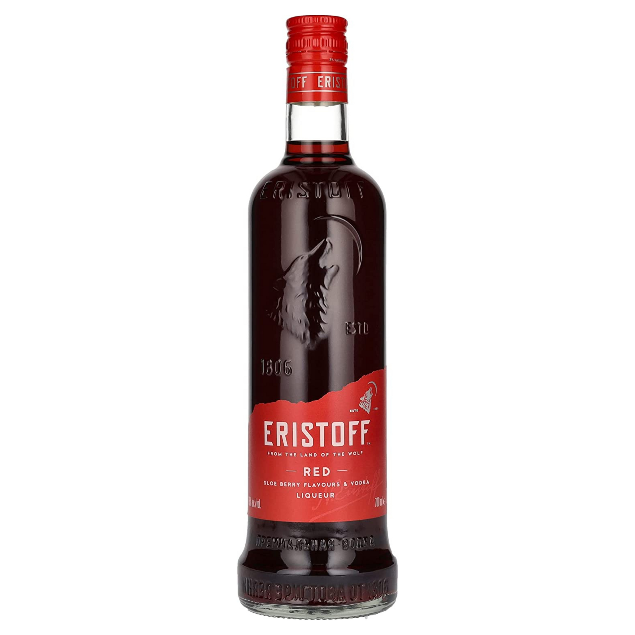 Eristoff Red - vodka saveur fruits rouges – Cocktails & Cie