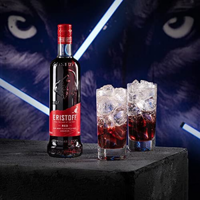 Eristoff Red - vodka saveur fruits rouges – Cocktails & Cie